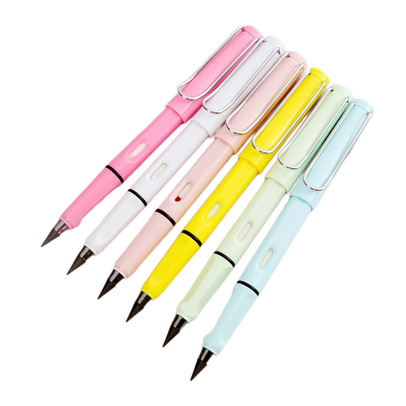 

KEDAIBUTIK (PSL06) Pensil Tulis Abadi Tanpa Batas Tanpa Asah FREE Penghapus/Eternal Pencil Kuat Tidak Patah Tahan Lama