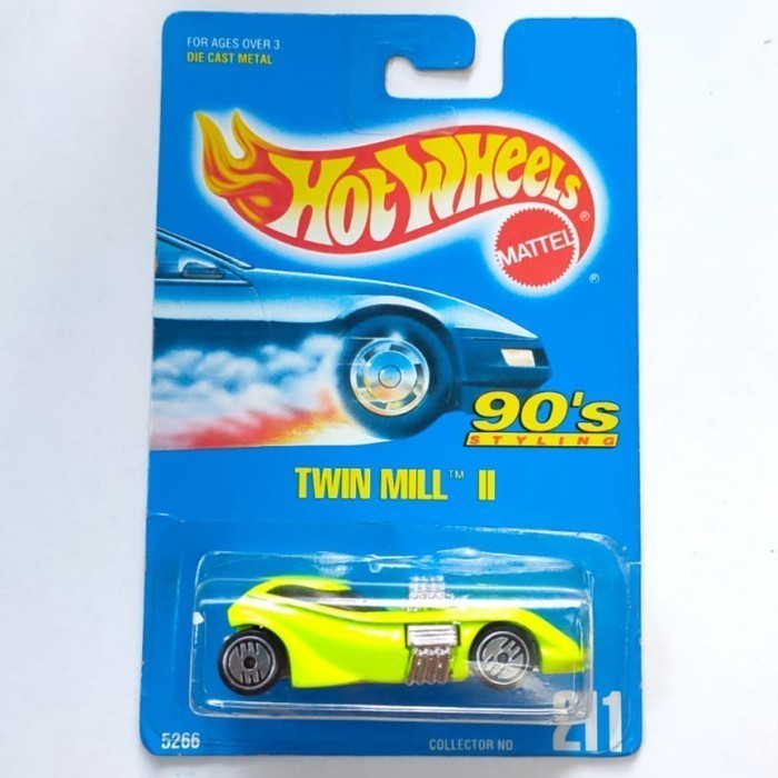 Hotwheels Twin Mill II kuning 1992