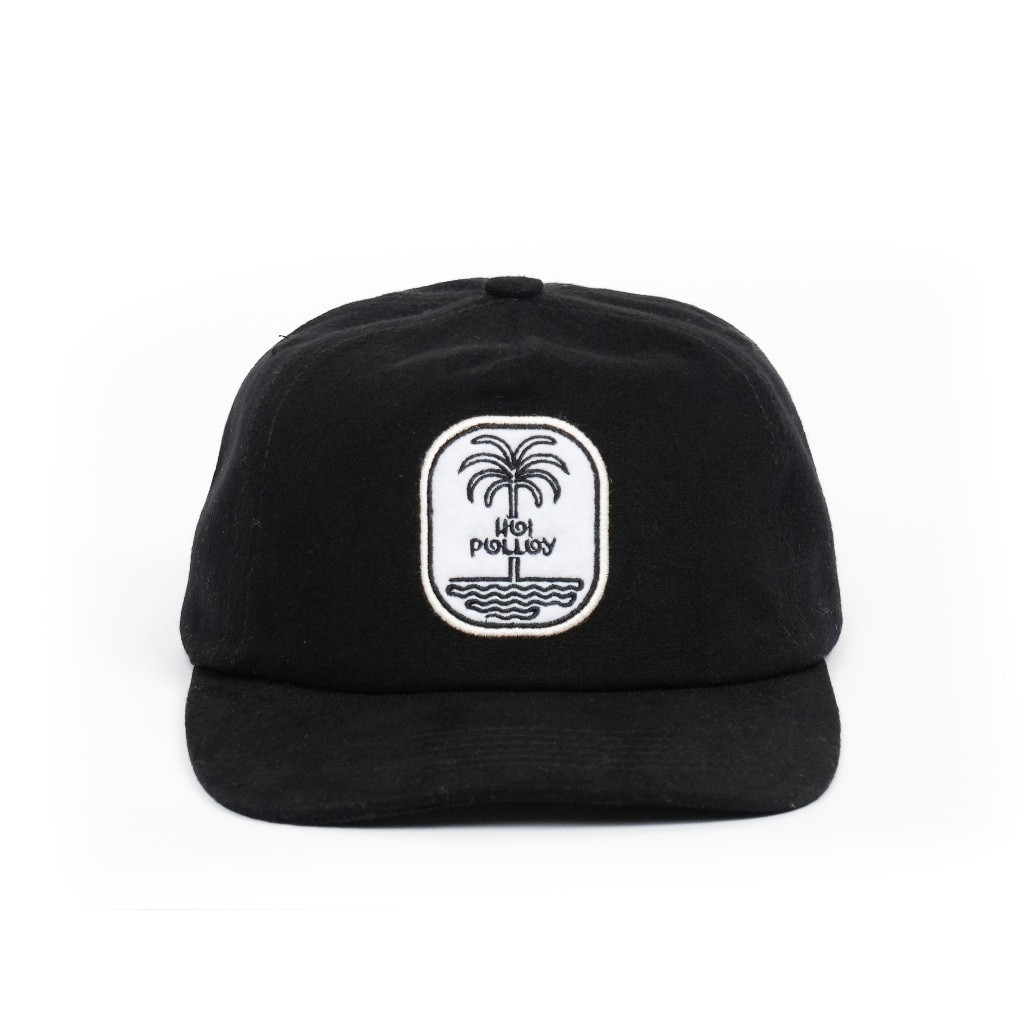 topi classic Hoi Polloy - Topi - Palm (Black)