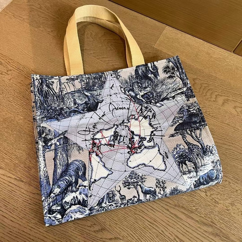Totebag Around The World Branded