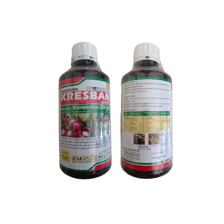 Obat Hama Tanaman Kresban 200 EC 1 LTR Insektisida Klorpirifos Dursban