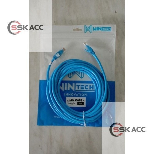 kabel Lan cat 6 5 m kabel lan 5 m cat 6  / kabel lan cat 6 5 meter / cable lan cat 6 5 m SSKACC-KOMP