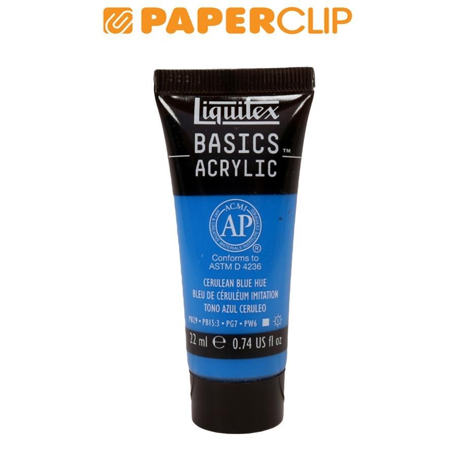 

CAT ACRYLIC LIQUITEX BASIC 22ML 1058470LQ CERULEAN BLUE HUE