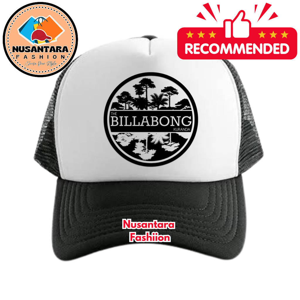 Nusantara Fashiion Topi Trucker BILLABONG - Topi Distro BILLABONG Logo - Topi BILLABONG Premium - To