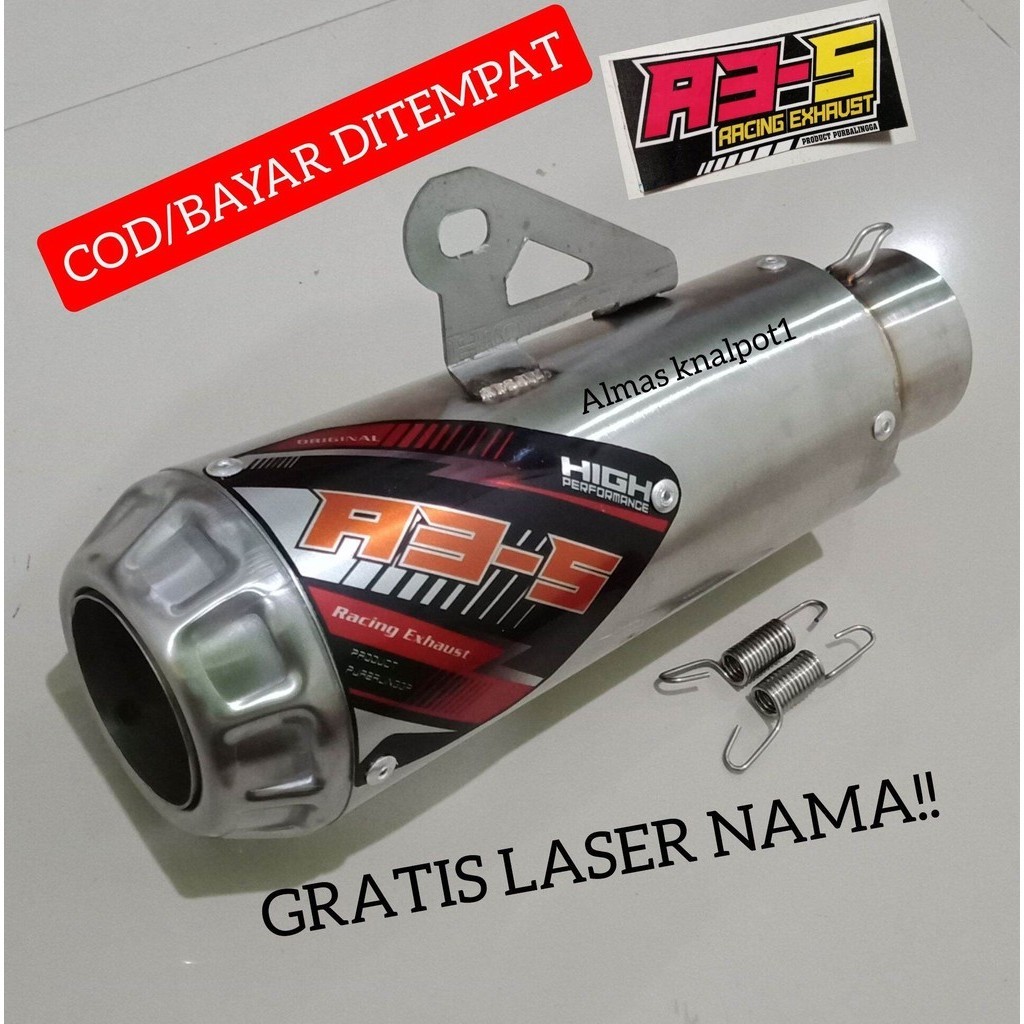 Slincer Knalpot Original Murah Silincer Selencer Silencer Model Gtx Suara Bulet Padet