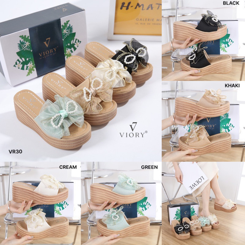 VIORY Wedges Sandal Shoes #VR30