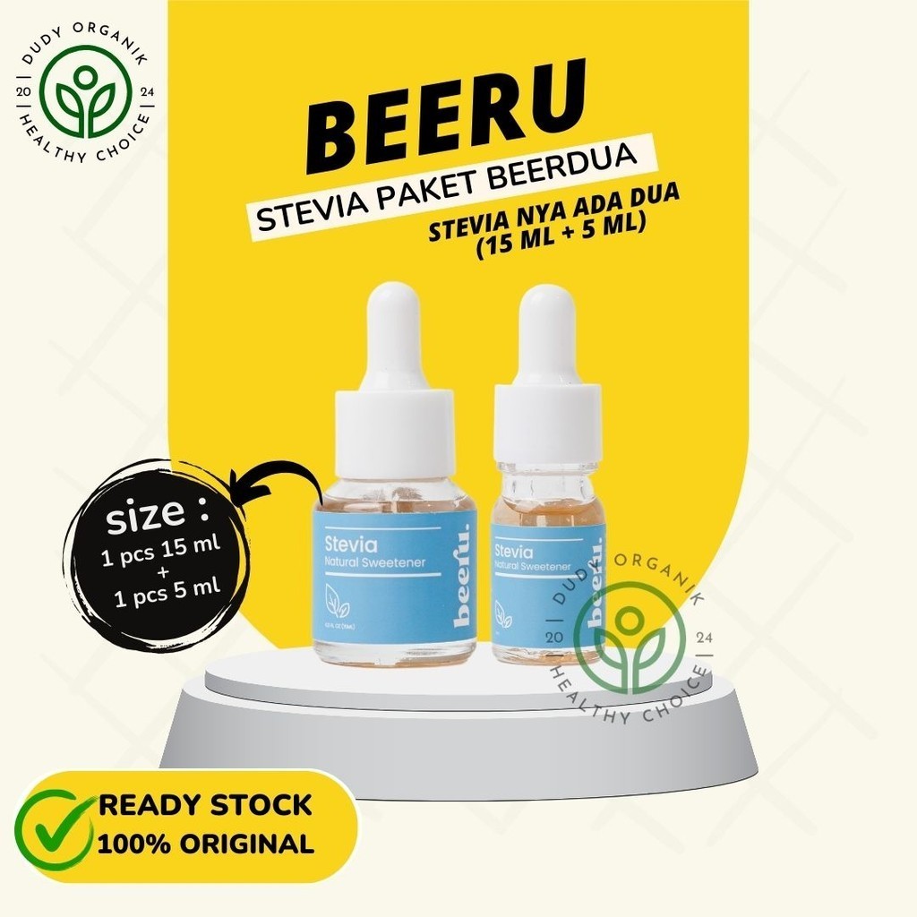 

Beeru Stevia Paket Beerdua - Beeru Stevianya ada dua