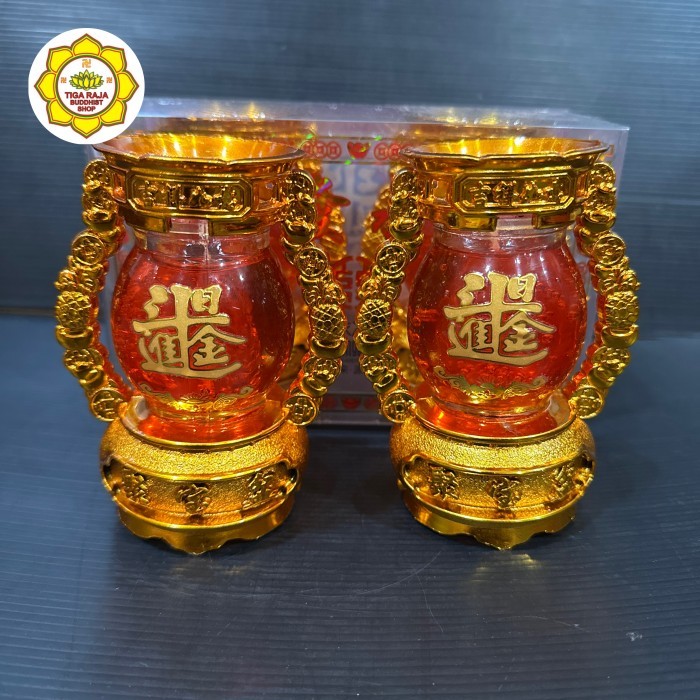 Lilin Sembahyang Imlek Jelly Lampion Onglai Nanas Coin Imlek 20 jam panca