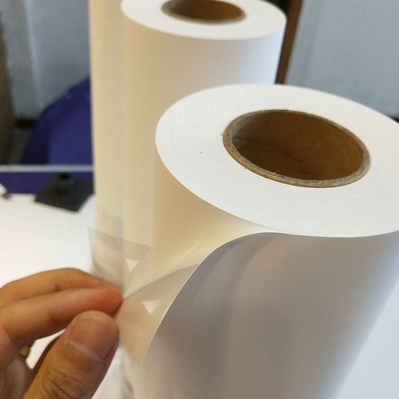

12in--60in x 50m Waterproof Matte PP Paper Sticker Roll For Pigment Inkjet Printer with self adhesive