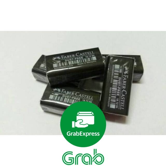 

Promo / Penghapus faber castell hitam ukuran kecil atk murah