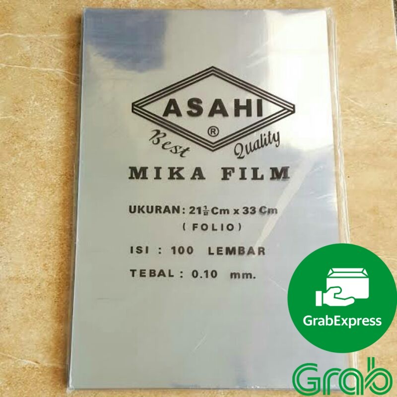 

Plastik Mika Jilid KING / Asahi F4 (100 lembar) murah