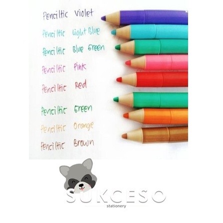 

Zebra Penciltic Pulpen Spidol Color Warna 0,4