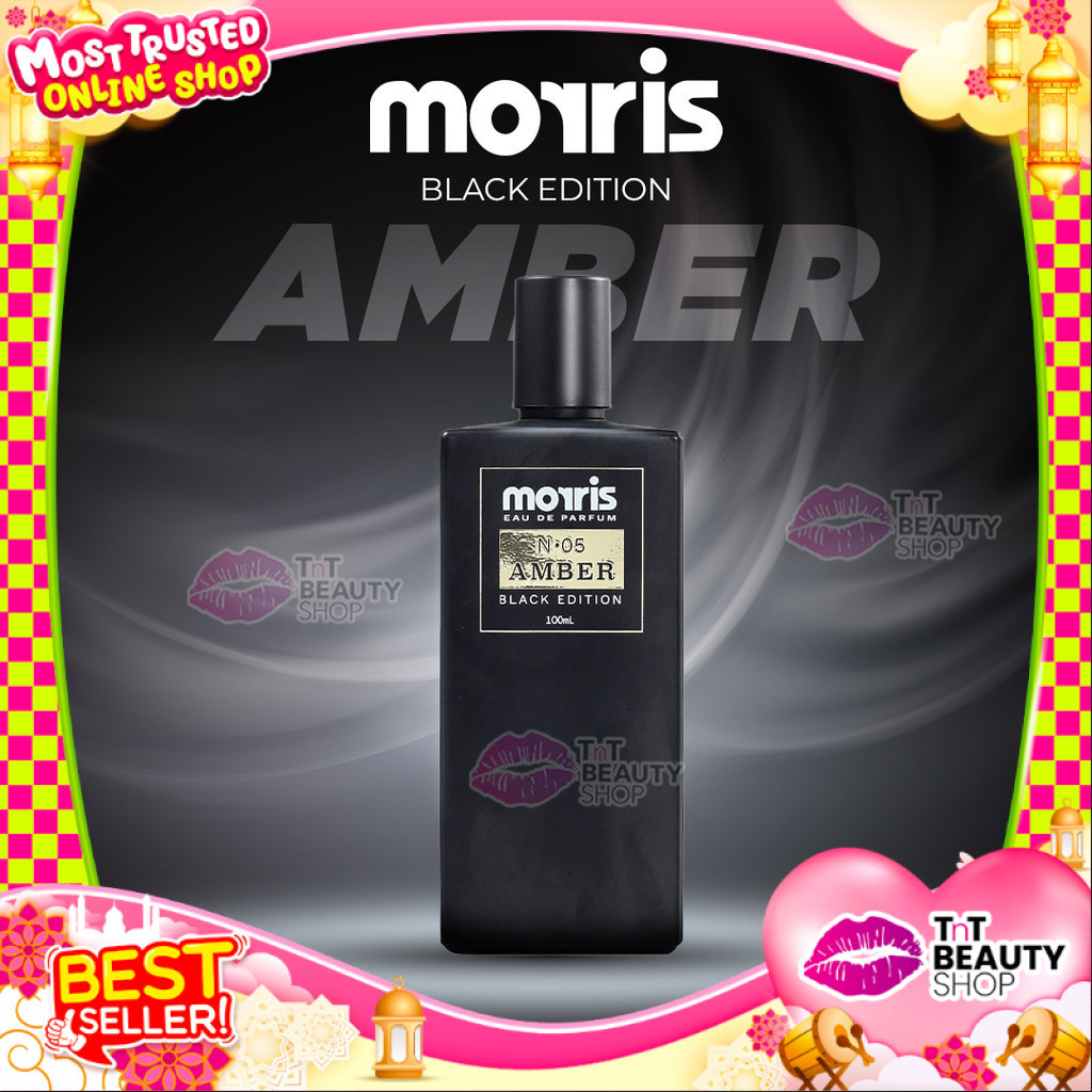 Morris Eau De Parfum Black Edition 100ml Amber | TnT Beauty Shop