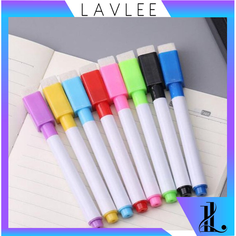 

Lavlee - S5197 Spidol Penghapus / Spidol Anak Warna Warni /Spidol Warna Whiteboard dengan Penghapus / Spidol Wipe&Clean Activity Book