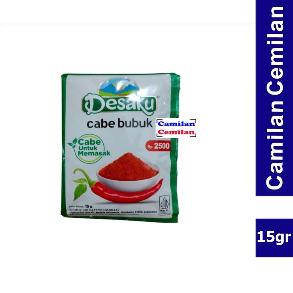 

Desaku Cabe Bubuk Sachet 15 gr