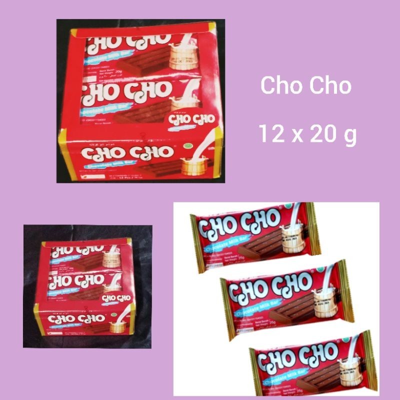 

Cho Cho Chocolate Milk Bar 12x20 g pusat grosir termurah murah