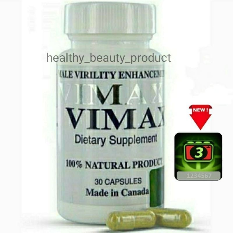 ORIGINAL , Distributor Resmi VIMAX Canada Original  100% Asli Obat Herbal Pembesar Pemanjang Alat Vi