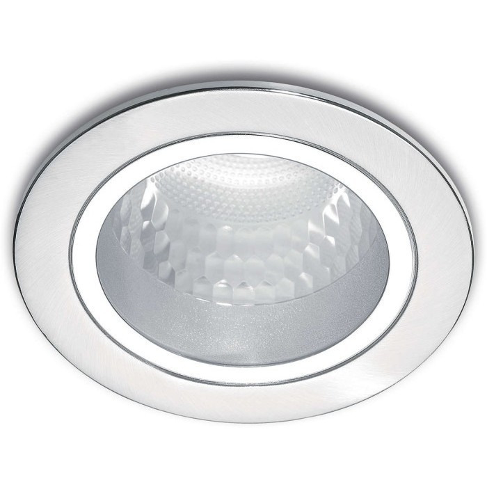 KAP DOWNLIGHT PHILIPS RECESSED WHITE/ NICKEL 4 INCH 1X18