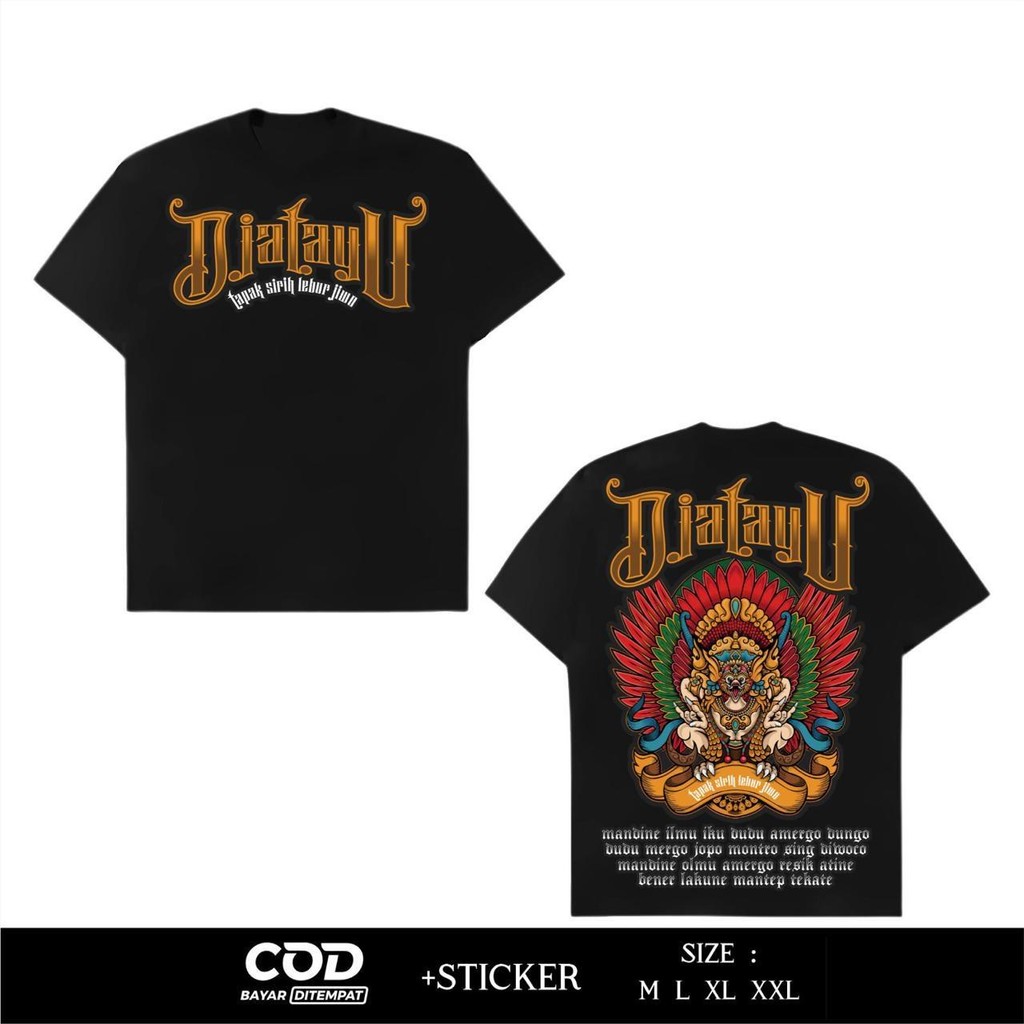 Kaos Persaudaraan Setia Hati Djatayu tapak sirih lebur jiwo