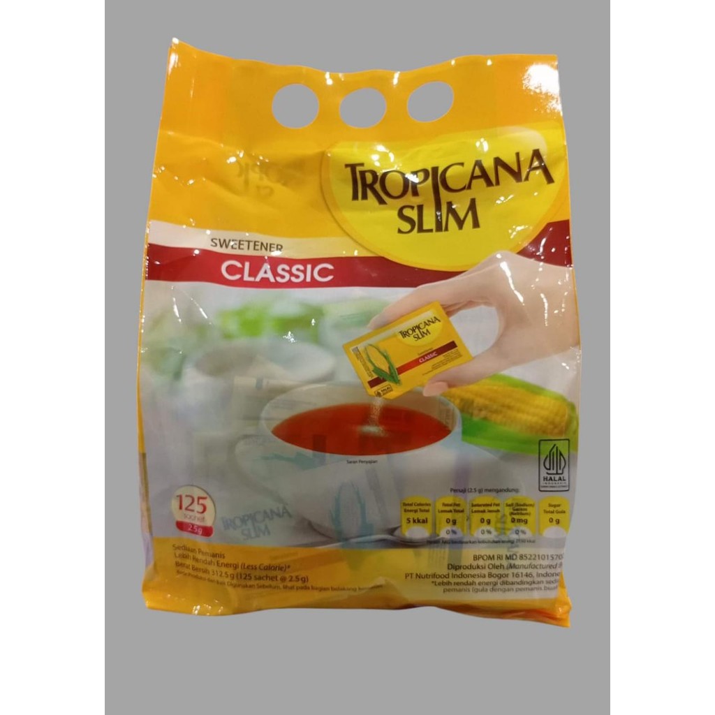 

Tropicana Slim Classic 125 Saset