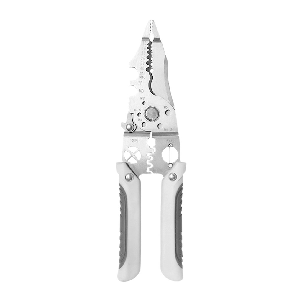 

9 inci 28 in 1 Profesional stainless steel cutting electrician crimping alat pemisah pemasok kawat stripper