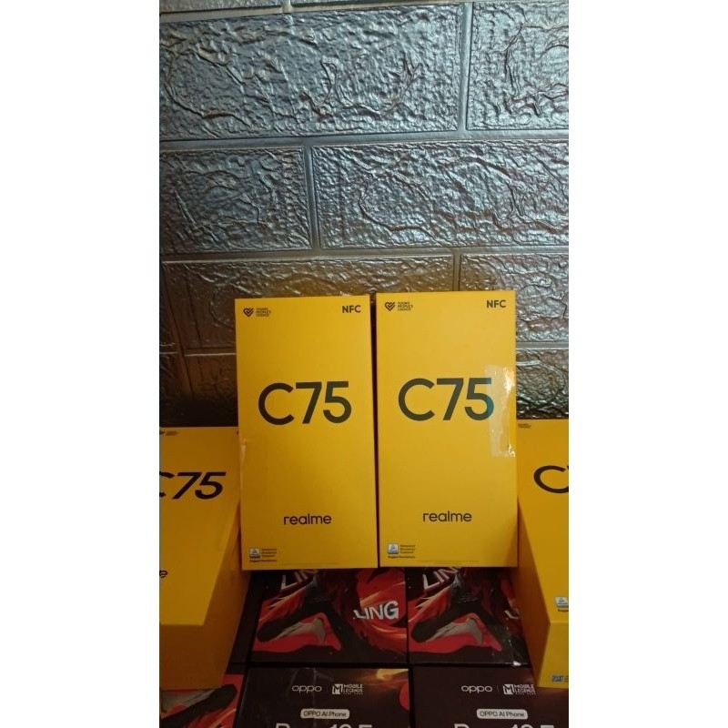 

Dus box kotak realme C75 NFC original copotan original