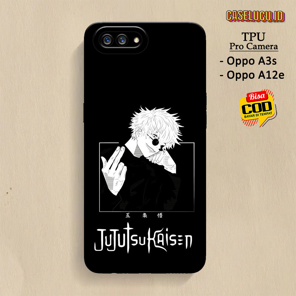 Casing Hp Oppo A3S / A12E Terbaru - Fashion Case Anime - Case Oppo A3S / A12E - Soft Case Hp Oppo A3