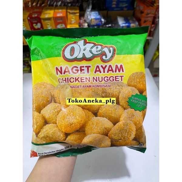 

Okey Naget Ayam Coin 500g / Frozen Food Palembang