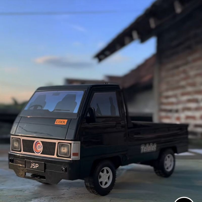 Mainan Anak Mobil Pickup Telolet L300 dan Truk Pasir Besar KTT 210 & MSD