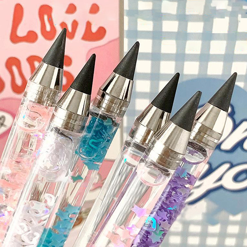 

1Pcs Novelty Gifts Stationery Colorful Unlimited Writing Pencil No Ink Pen Magic Without Sharpening Pencils Painting Supplies