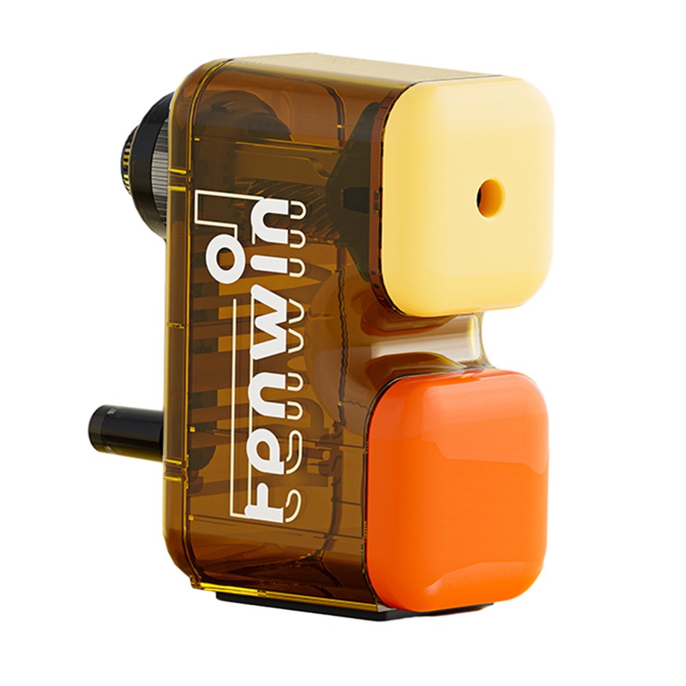 

tenwin Manual Pencil Sharpener Hand Crank Pencil sharpeners 2B-6B /8.2mm Diameter Colored Pencils Auto Feed in for Kids