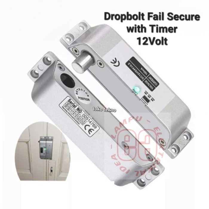 

Dropbolt Drop bolt Pintu Kayu Fail Secure ( Power Of to Lock 5 Kabel Murah Berkwalitas