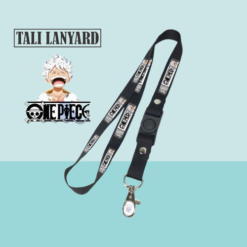 

TALI LANYARD ANIME ONE PIECE LUFFY LOGO TENGKORAK - TALI ID CARD ONE PIECE GEAR GANTUNGAN KUNCI GANTUNGAN FLASHDISK GANTUNGAN NAMETAG TALI LANYARD BEST SELLER COD