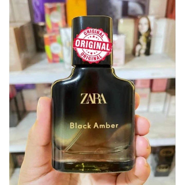 parfum ZARA black amber 30ML (ORIGINAL EROPA NOBOX)
