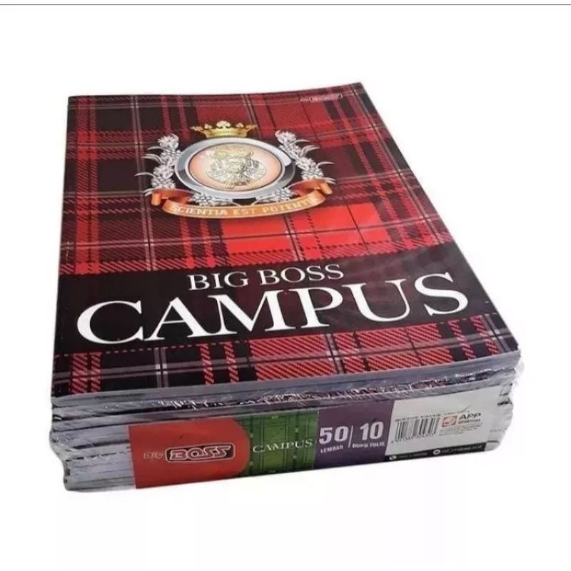 

Buku Tulis Boxy BIG BOSS 50lbr (10pc)