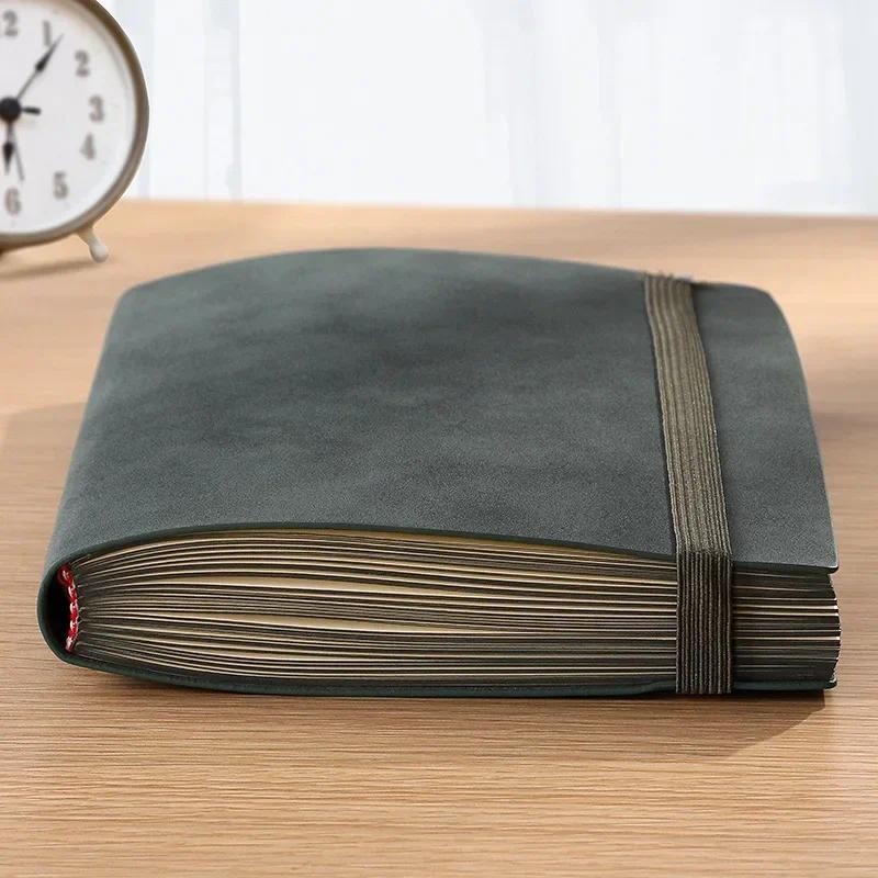 

256 Pages Sheepskin A5 Notebook Notepad Diary Business Journal Planner Agenda Organizer Note Book Office School Supplies