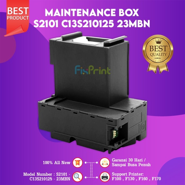 Maintenance Box Kotak Pemeliharaan F170 F160 F100 Compatible S2101