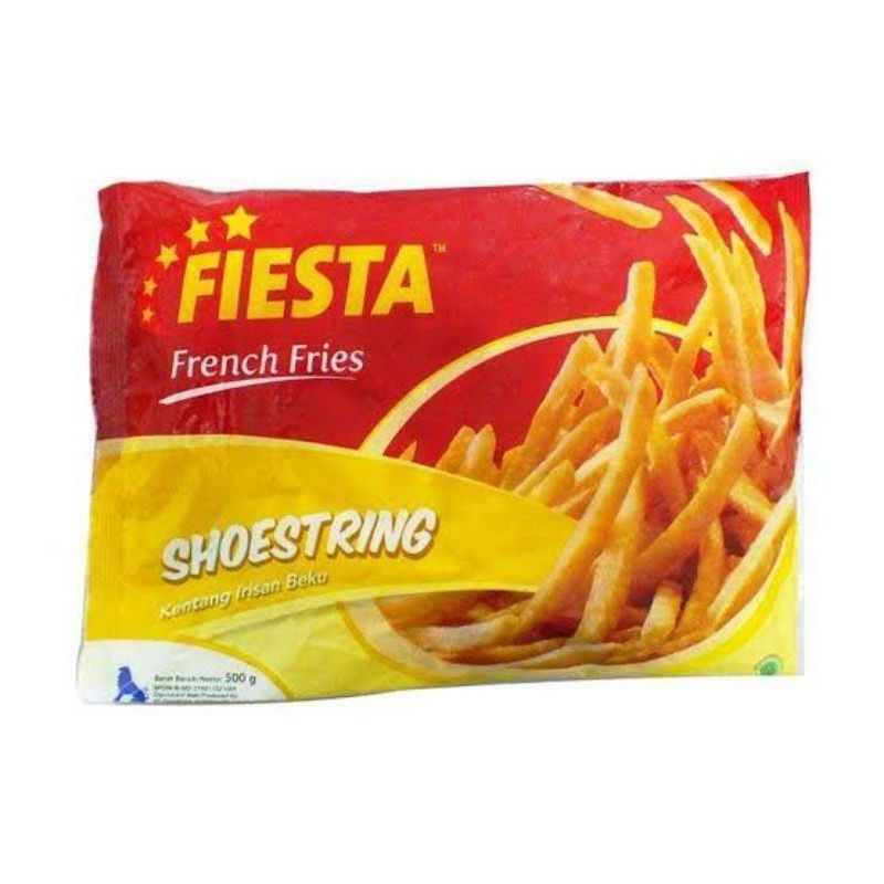 

Fiesta Kentang Goreng/ Shoestring french fries 500 gr (Frozen Food) - BEST Fresh Food