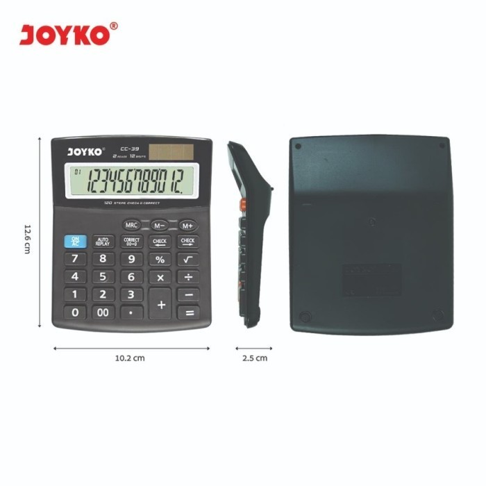 

Calculator / Kalkulator Joyko CC-39 / 12 Digits / Check Correct
