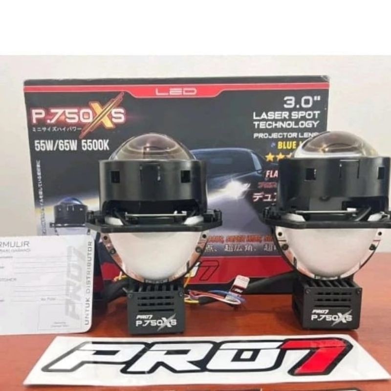 PRO7 P750XS | PRO 7 P.750XS PROJECTOR BILED 3 INCH BLUE LENS