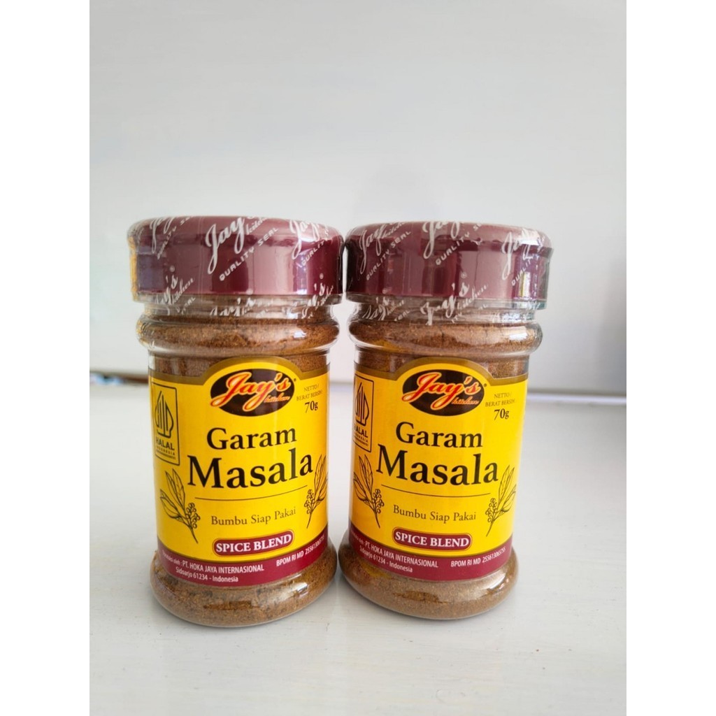 

Jay's Garam Masala 70gr