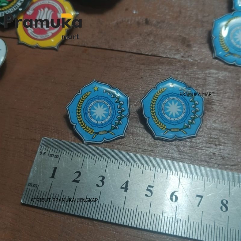 Termurah Pin Bros PKk Warna Biru Ukuran 3cm - Pin Aksesoris PKK Ready Stok