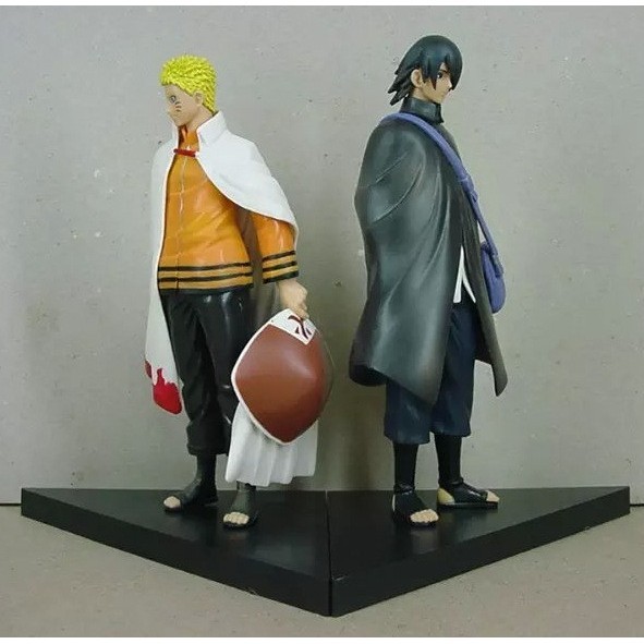 Action Figure Uchiha Sasuke x Uzumaki Naruto Anime Boruto