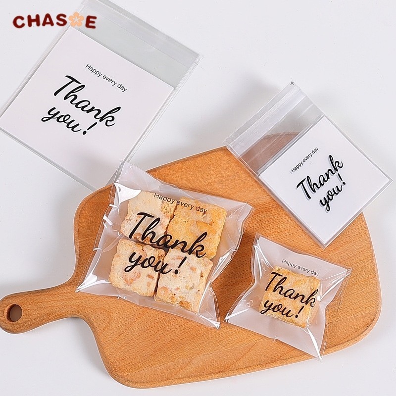 

Plastik Opp Biskuit Kemasan Transparan Kepingan Salju Kue Kue Donat Kantong Plastik Kemasan