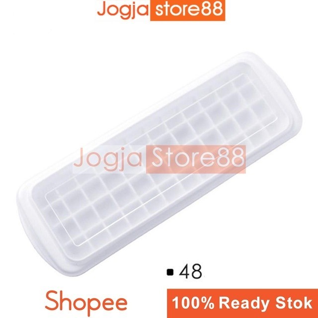 

Cetakan Es Batu Model Grid 48 Hole - White