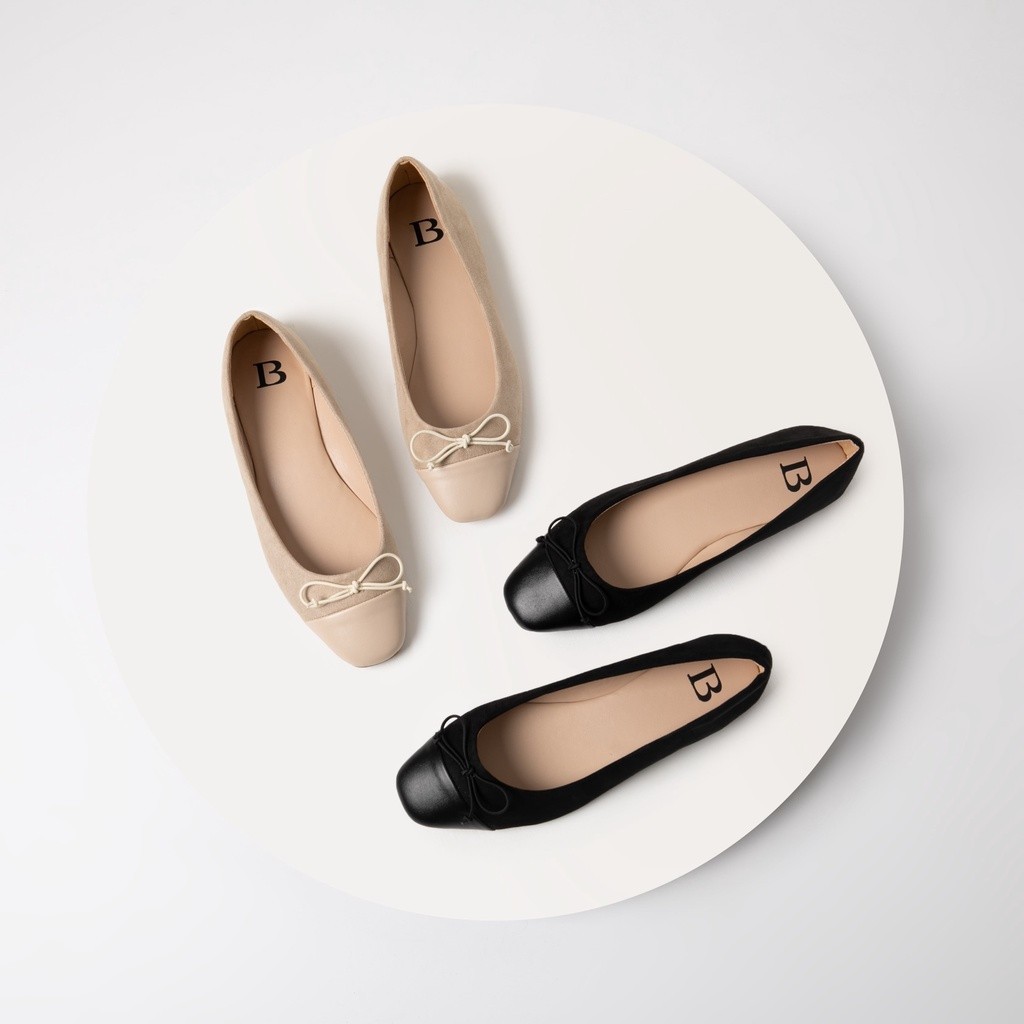 Original Berrybenka - Sepatu Flatshoes Wanita Sofia Meilyn Ballerina