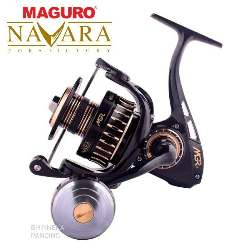 MURAH ORIGINAL - Reel Jigging Maguro NAVARA 3000 4000 6000 | Spesial Saltwater | Aluminum Body | Reel Pancing | Ril Pancing