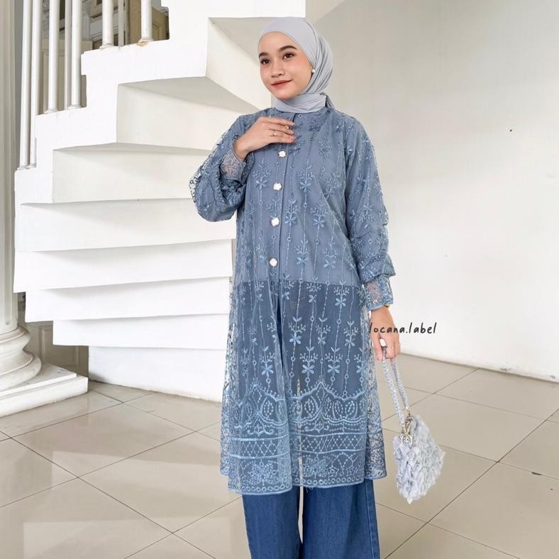 LOCANA LABEL ALUNA TUNIC/ GAMIS MODEL BARU MURAH