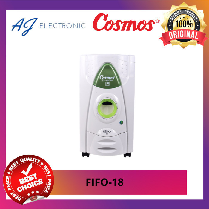 RICE BOX COSMOS FIFO 18 , TEMPAT PENYIMPANAN BERAS 18 KG
