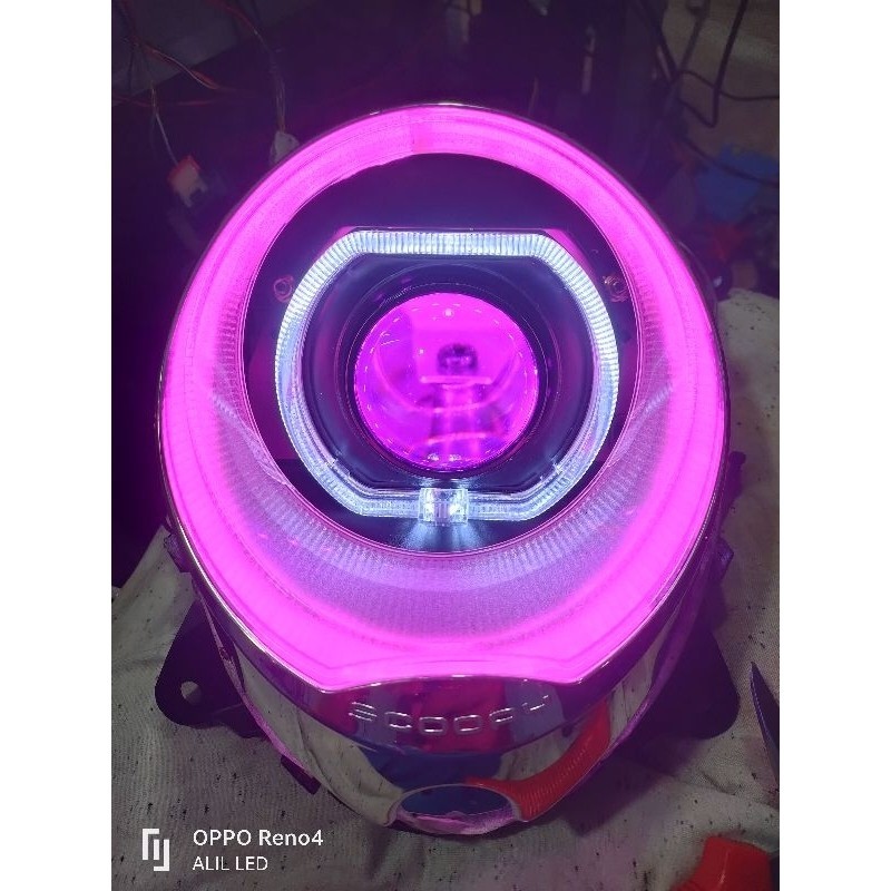 HEADLAMP SCOOPY K2F BILED TURBO SE+ SAKLAR VIXION